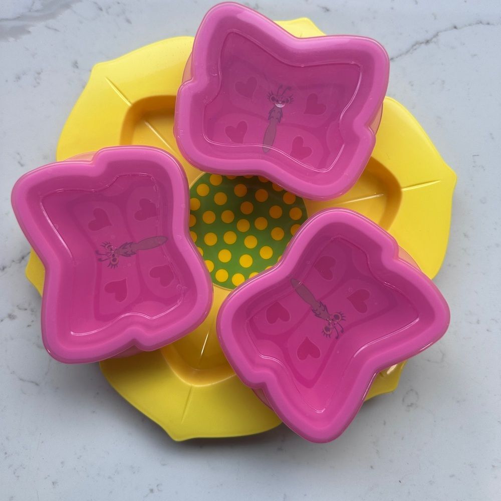 Sunny Patch Melissa & Doug Small Box Storage with Lid Plate Butterfly